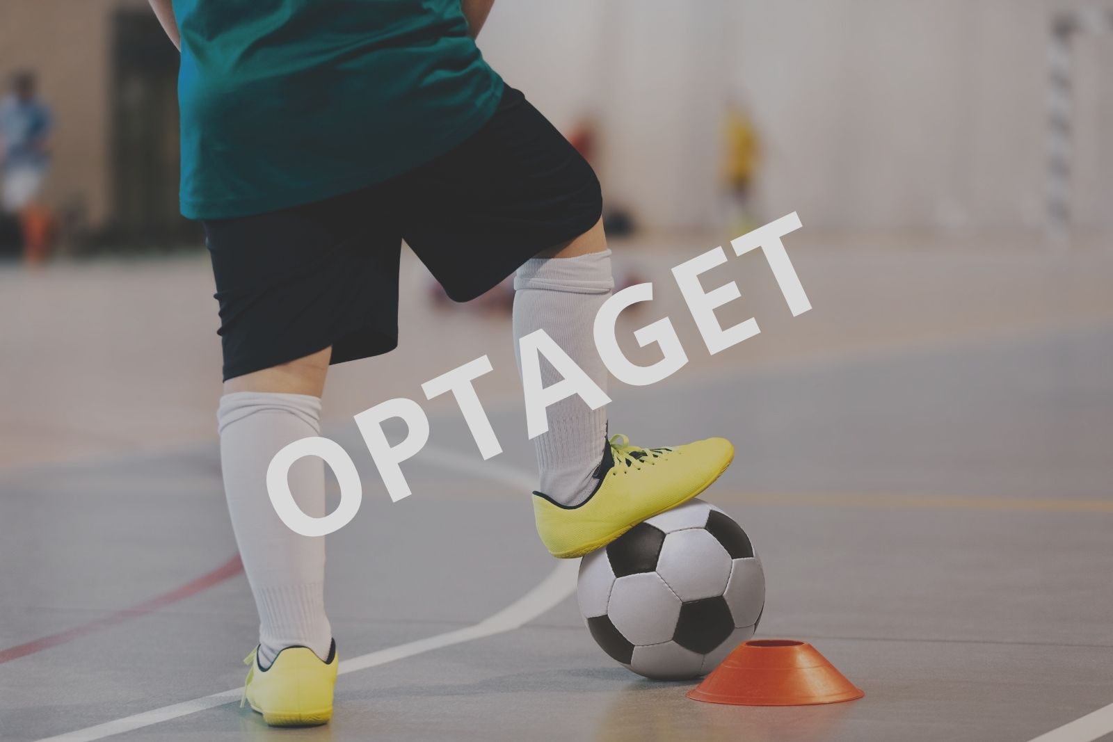 fodbold optaget 